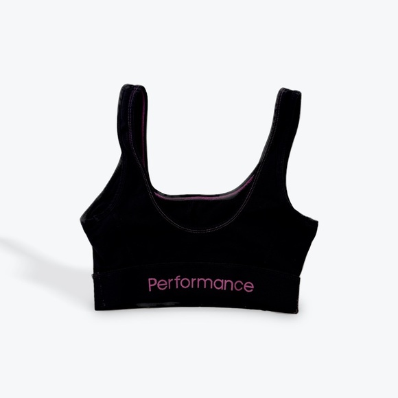 Calvin Klein Black Sports Bra with Racerback - Picture 3 of 3